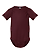 Infant Fine Jersey Bodysuit Maroon Ghosted Front View