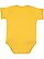 Infant Fine Jersey Bodysuit Mustard 1 Back