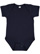 Infant Fine Jersey Bodysuit Navy 1 Open