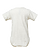 Infant Fine Jersey Bodysuit Natural Heather Ghosted Back View
