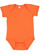 Infant Fine Jersey Bodysuit Orange 1