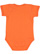 Infant Fine Jersey Bodysuit Orange 1 Back