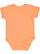 Infant Fine Jersey Bodysuit Papaya 1 Back