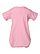 Infant Fine Jersey Bodysuit Pink Ghosted Back View