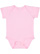 Infant Fine Jersey Bodysuit Pink 1 Open