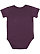 Infant Fine Jersey Bodysuit Plum 1 Back