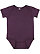 Infant Fine Jersey Bodysuit Plum 1