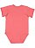 Infant Fine Jersey Bodysuit Passionfruit 1 Back