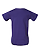 Infant Fine Jersey Bodysuit Purple Ghosted Back View