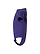 Infant Fine Jersey Bodysuit Purple Ghosted Side View