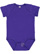 Infant Fine Jersey Bodysuit Purple 1 Open