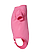 Infant Fine Jersey Bodysuit Raspberry Ghosted Side View
