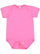 Infant Fine Jersey Bodysuit Raspberry 1 Open