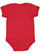 Infant Fine Jersey Bodysuit Red 1 Back
