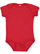 Infant Fine Jersey Bodysuit Red 1 Open