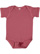 Infant Fine Jersey Bodysuit Rouge 1 Open