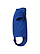 Infant Fine Jersey Bodysuit Royal Ghosted Side View