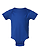 Infant Fine Jersey Bodysuit Royal Ghosted Front View