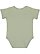 Infant Fine Jersey Bodysuit Sage 1 Back