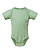 Infant Fine Jersey Bodysuit Sage Ghosted Front View