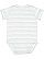 Infant Fine Jersey Bodysuit Shadow Stripe 1 Back