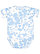 Infant Fine Jersey Bodysuit Sky Tie Dye 1 Back