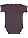 Infant Fine Jersey Bodysuit Slate 1 Back