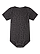 Infant Fine Jersey Bodysuit Slate Spot Ghosted Front View