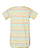Infant Fine Jersey Bodysuit Sunkissed Stripe Ghosted Back View