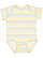Infant Fine Jersey Bodysuit Sunkissed Stripe 1