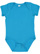 Infant Fine Jersey Bodysuit Turquoise 1 Open