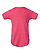 Infant Fine Jersey Bodysuit Vintage Hot Pink Ghosted Back View