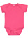 Infant Fine Jersey Bodysuit Vintage Hot Pink 1 Open