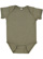 Infant Fine Jersey Bodysuit Vintage Military Green 1