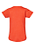 Infant Fine Jersey Bodysuit Vintage Orange Ghosted Back View