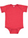 Infant Fine Jersey Bodysuit Vintage Red 1