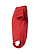 Infant Fine Jersey Bodysuit Vintage Red Ghosted Side View