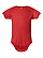 Infant Fine Jersey Bodysuit Vintage Red Ghosted Front View
