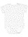 Infant Fine Jersey Bodysuit White Spot 1 Open