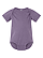 Infant Fine Jersey Bodysuit Wisteria Blackout Ghosted Front View
