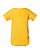 Infant Fine Jersey Bodysuit Yellow Ghosted Back View