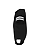 Infant Football Bodysuit Black/White Ghosted Side View