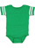 Infant Football Bodysuit Vintage Green/Blended White 1