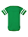 Infant Football Bodysuit Vintage Green/Blended White Ghosted Back View