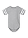 Infant Football Bodysuit Vintage Heather/Blended White Ghosted Front View