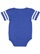 Infant Football Bodysuit Vintage Royal/Blended White 1 Back