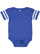 Infant Football Bodysuit Vintage Royal/Blended White 1 Open