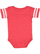 Infant Football Bodysuit Vintage Red/Blended White 1 Back