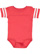Infant Football Bodysuit Vintage Red/Blended White 1 Open