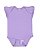 Infant Flutter Sleeve Bodysuit Lavender 1 OPEN
